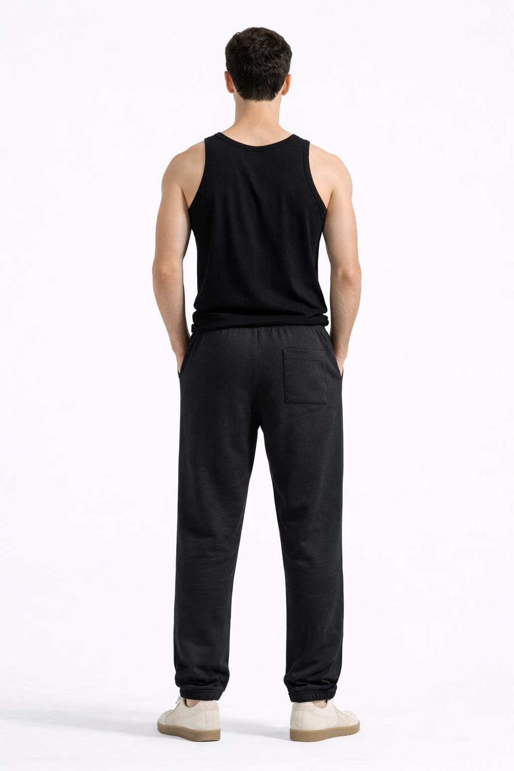 Men Black Trousers - amswiss
