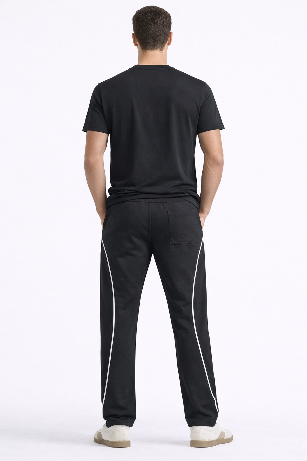 AMS T-shirt AND STRIPED TROUSER - COMBO - amswiss