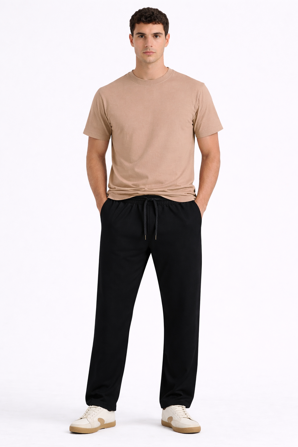 Basic Beige T-shirt - amswiss