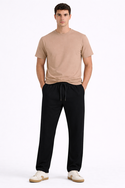 Basic Beige T-shirt - amswiss