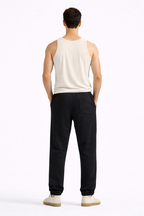 Men basic Tank Top - Off White - amswiss