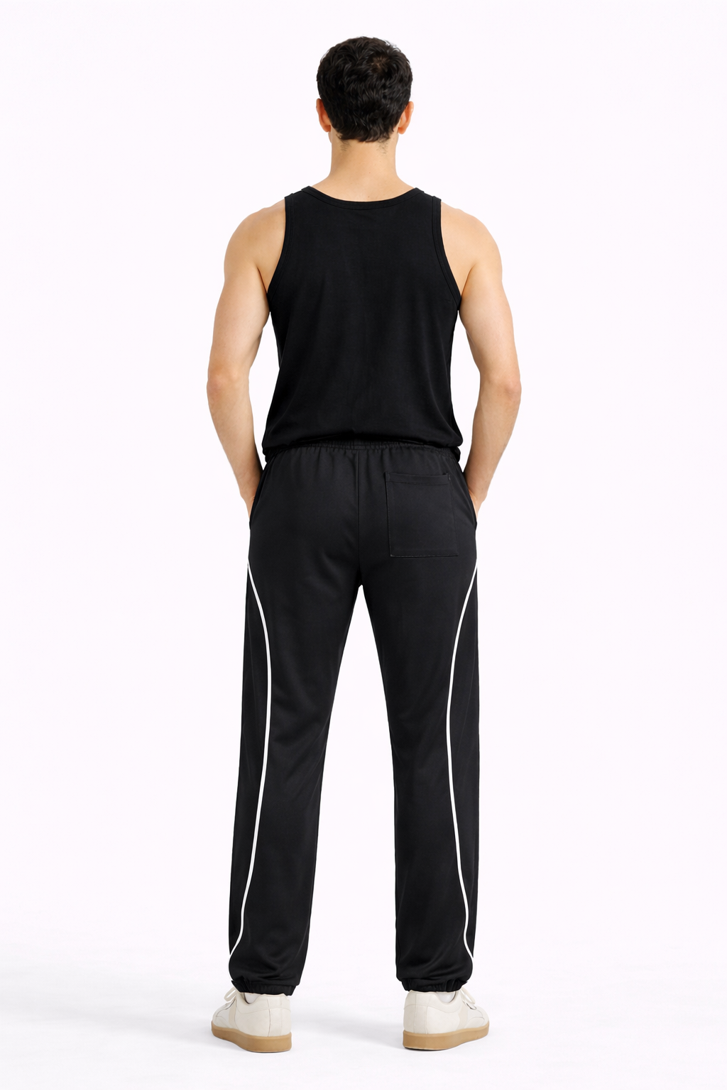 Stripe Terry Trousers - amswiss