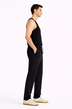 Men Black Trouser - amswiss