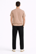 Basic Beige T-shirt - amswiss