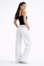 WOMEN WHITE TROUSER - amswiss