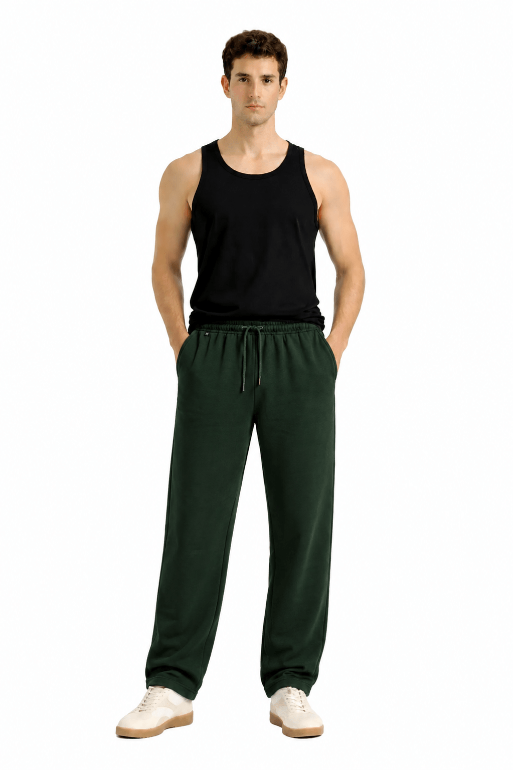 MEN GREEN TROUSER - amswiss